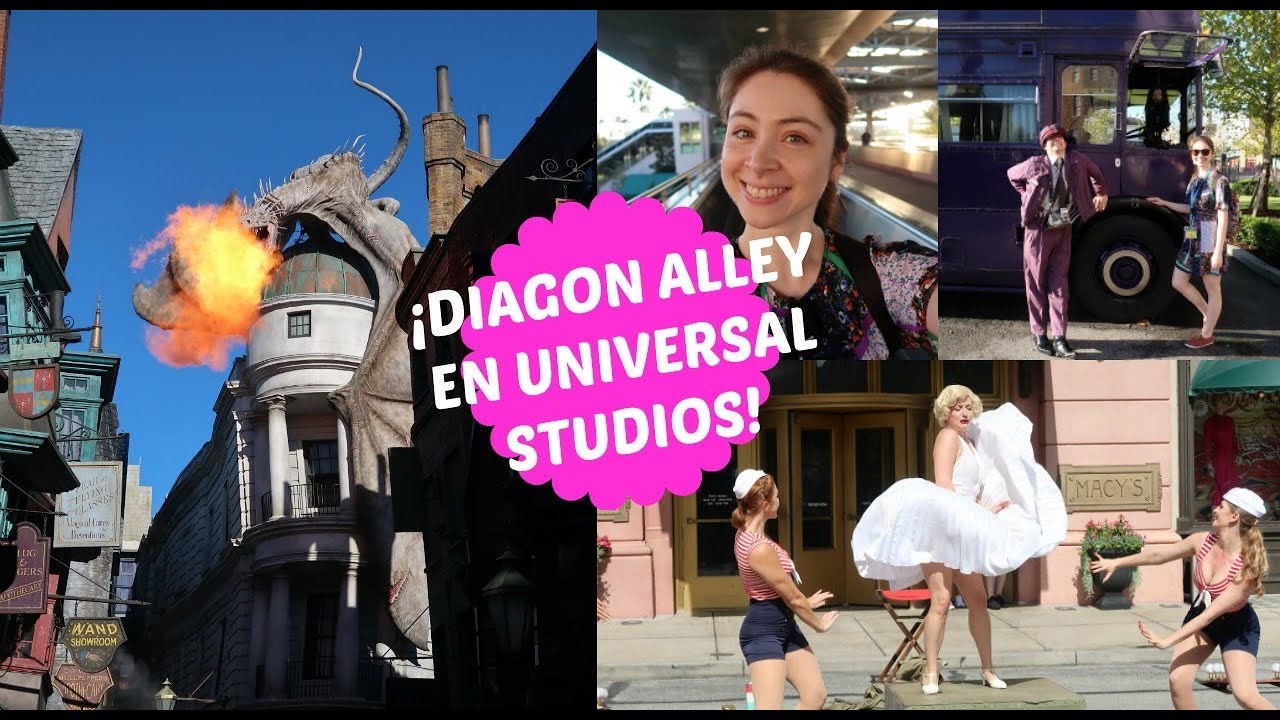 ¡DIAGON ALLEY Y MAÑANA EN UNIVERSAL STUDIOS!