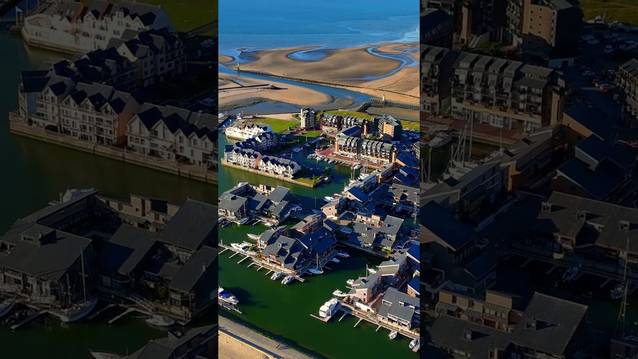 Deauville beach Normandie   ⛱️🌞🇨🇵 France🇨🇵Trouville deauville djiair3 4k french filmakers videomaker