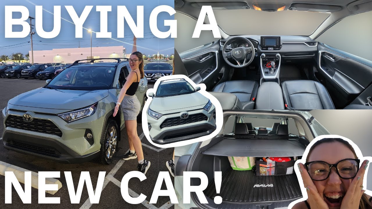 come with my to buy my NEW TOYOTA RAV4!!