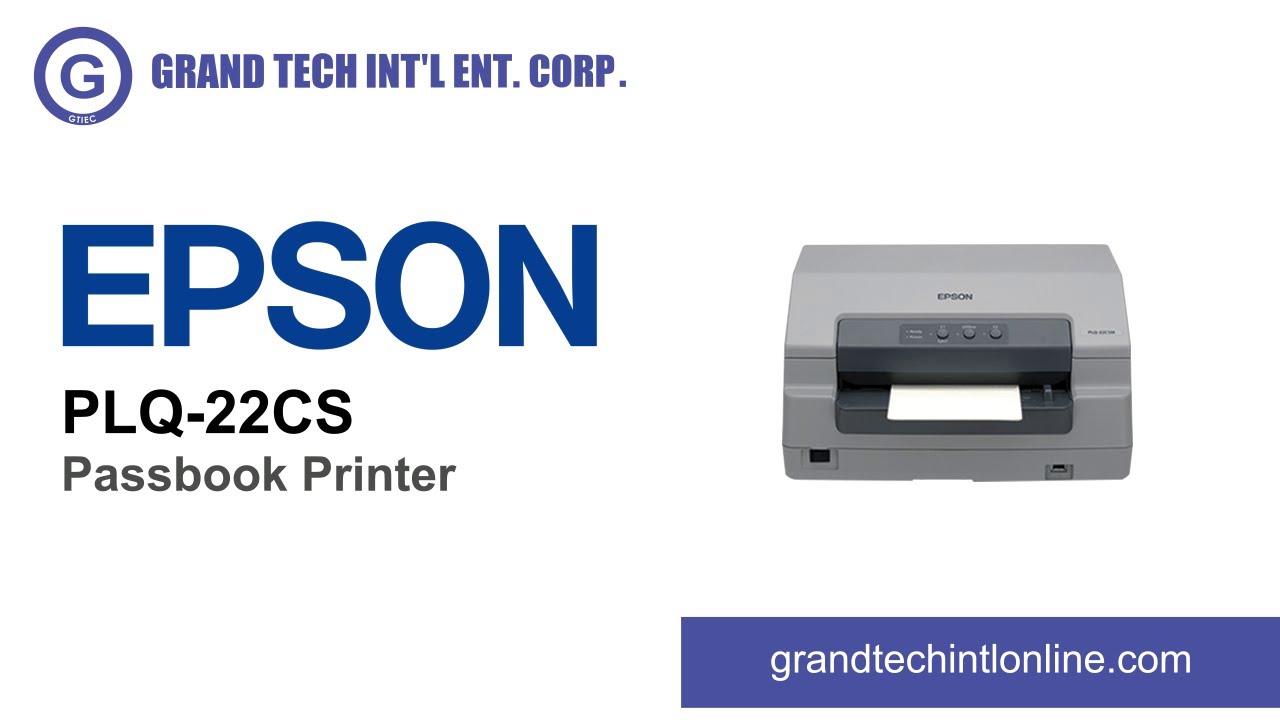 Epson PLQ-22CS Passbook Printer