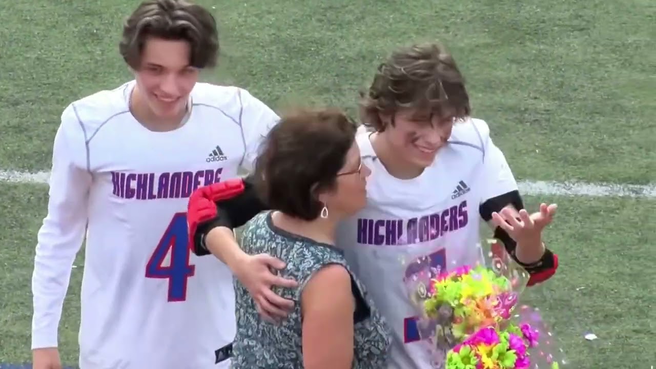 Matt and Chris Sturniolo lacrosse - Senior Day