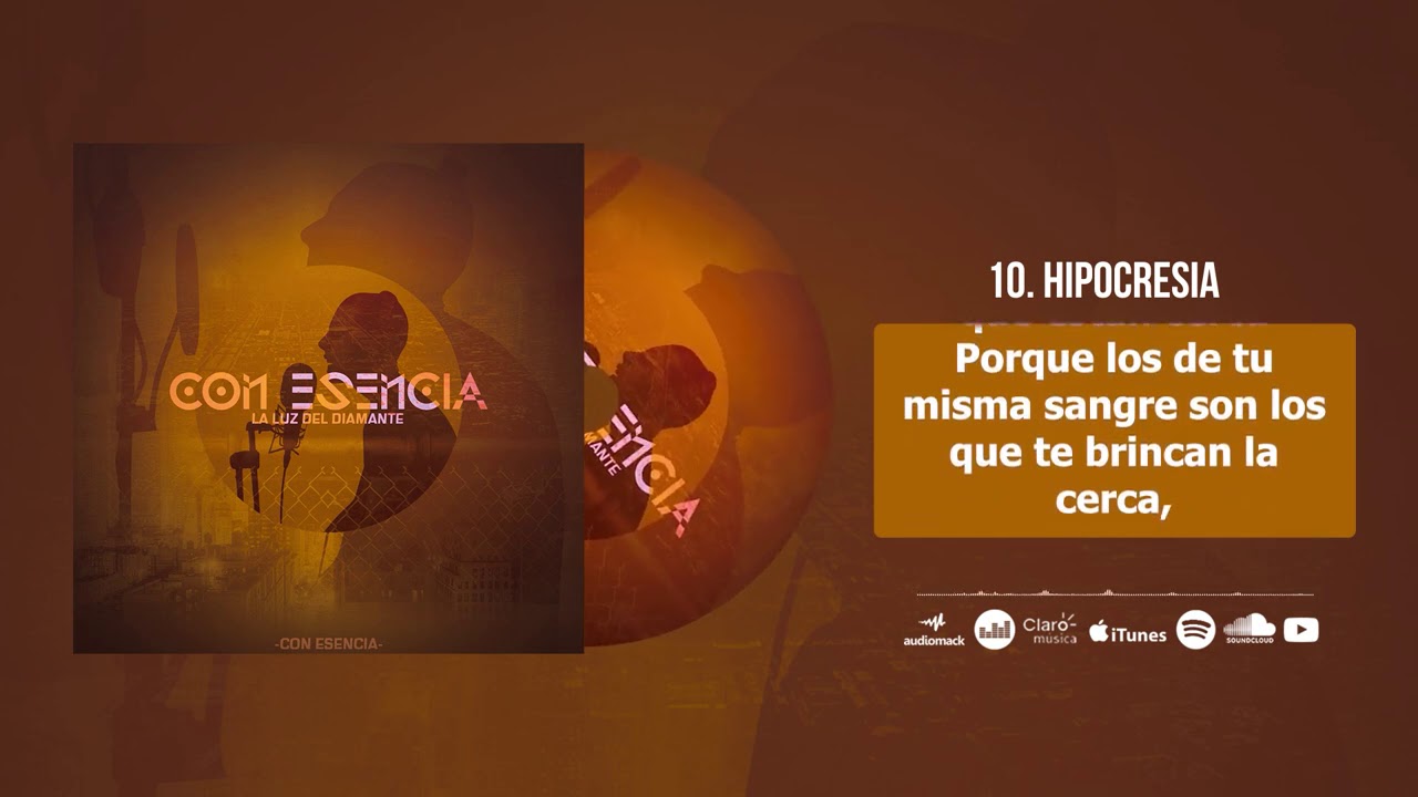 10. La luz del Diamante - Hipocres&iacute;a [Audio Oficial] Con Esencia | &Aacute;lbum