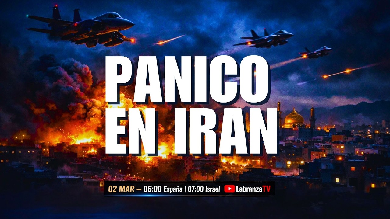 PANICO EN IRAN | LA NOCHE MAS OSCURA DE IRAN |  #israel #trump @LabranzaTV