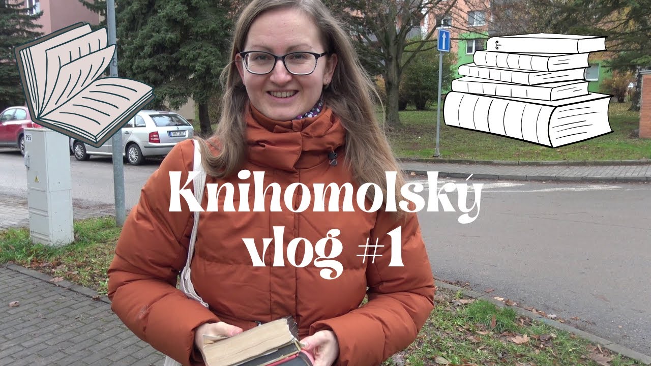 KNIHOMOLSKÝ VLOG #1 | návštěva knihobudky, rozečteno, Údolí stínu | Poklady (nejen) z knihobudky