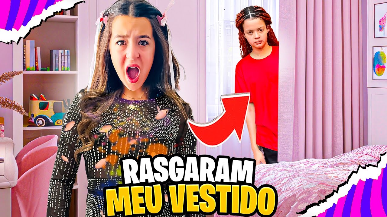 RASGARAM MEU VESTIDO ! DESCOBRI NA HORA DA FESTA ! MARCELA JARDIM