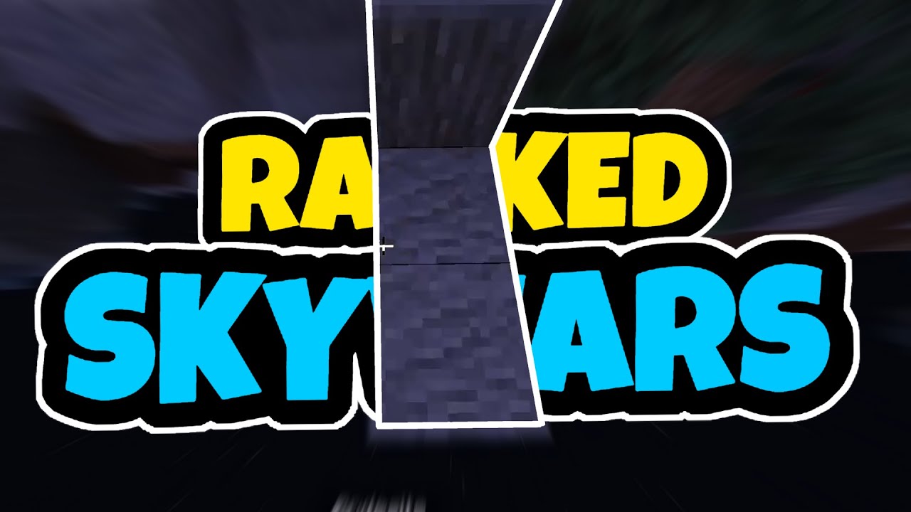 EPIC BLOCK CLUTCH || Ranked Skywars #2 Minecraft Bedrock Edition