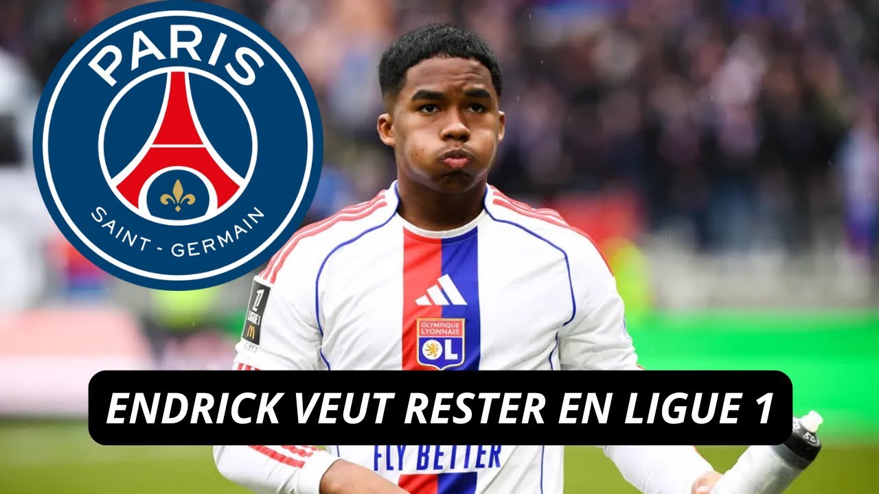 LE PSG VA SAISIR L’OPPORTUNITÉ ENDRICK, LUCHO VALIDE SON ARRIVÉE, LE JOUEUR NE VEUT PLUS DU REAL !!!