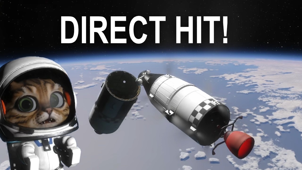 It's Getting Bumpy! Rockets Now Collide in Kitten Space Agency