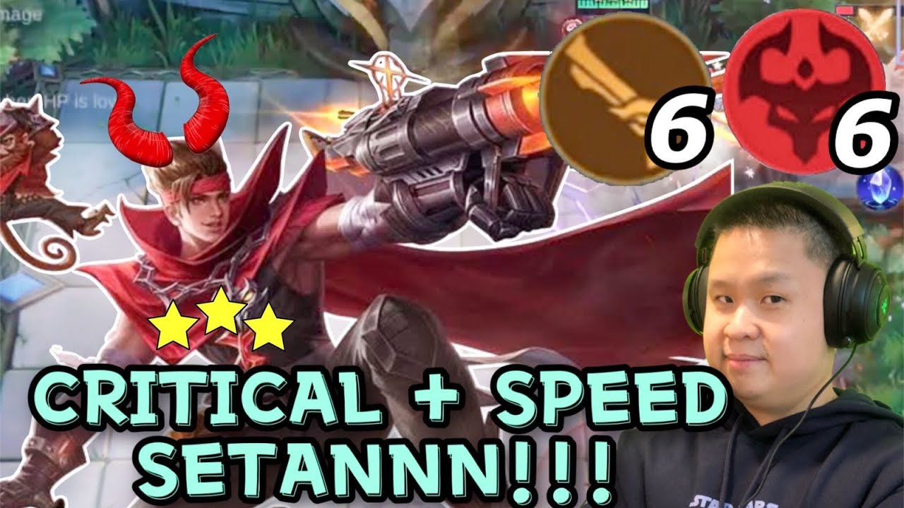CLAUDE FULL ATK SPEED!! GA NYANTE DIA NEMBAKNYA 🤣