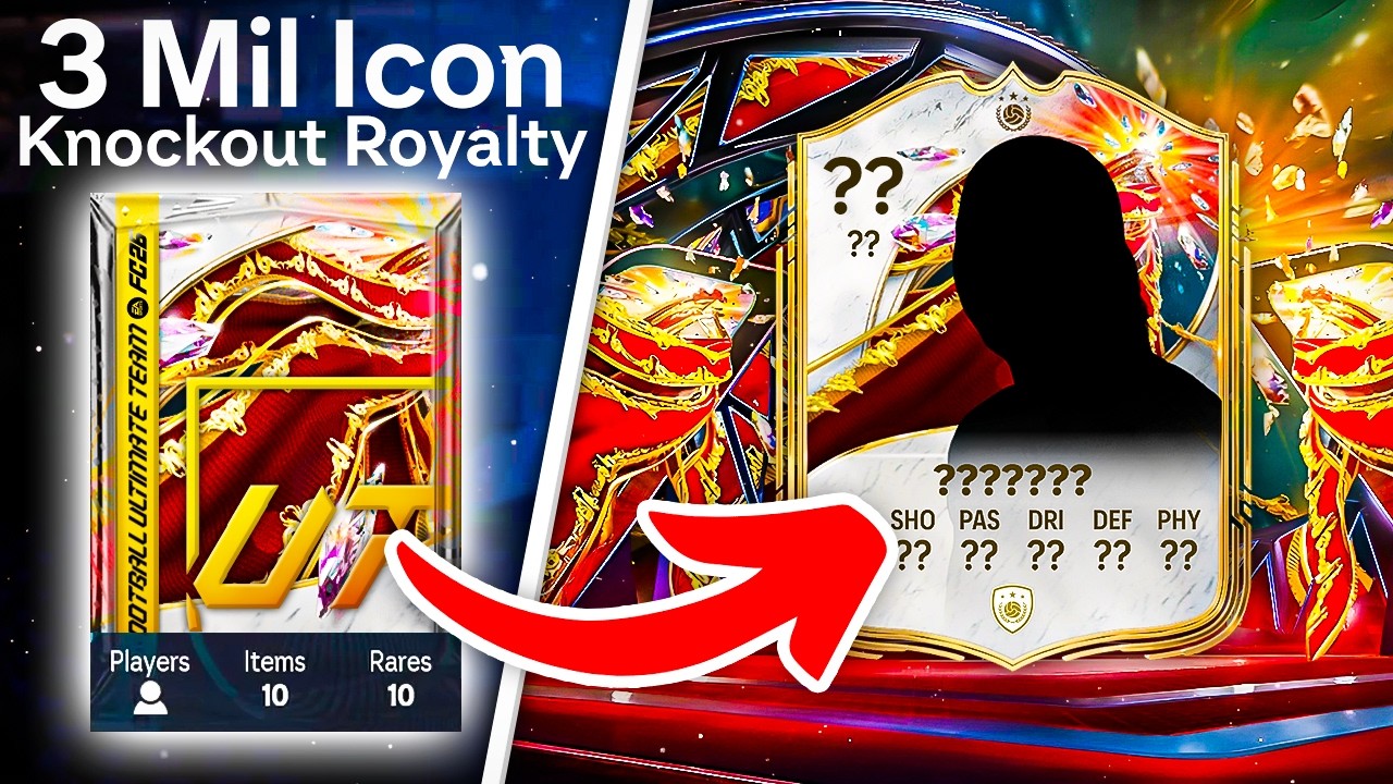 3 MILLION KR ICON PACKED! 😲 FC 26 Ultimate Team