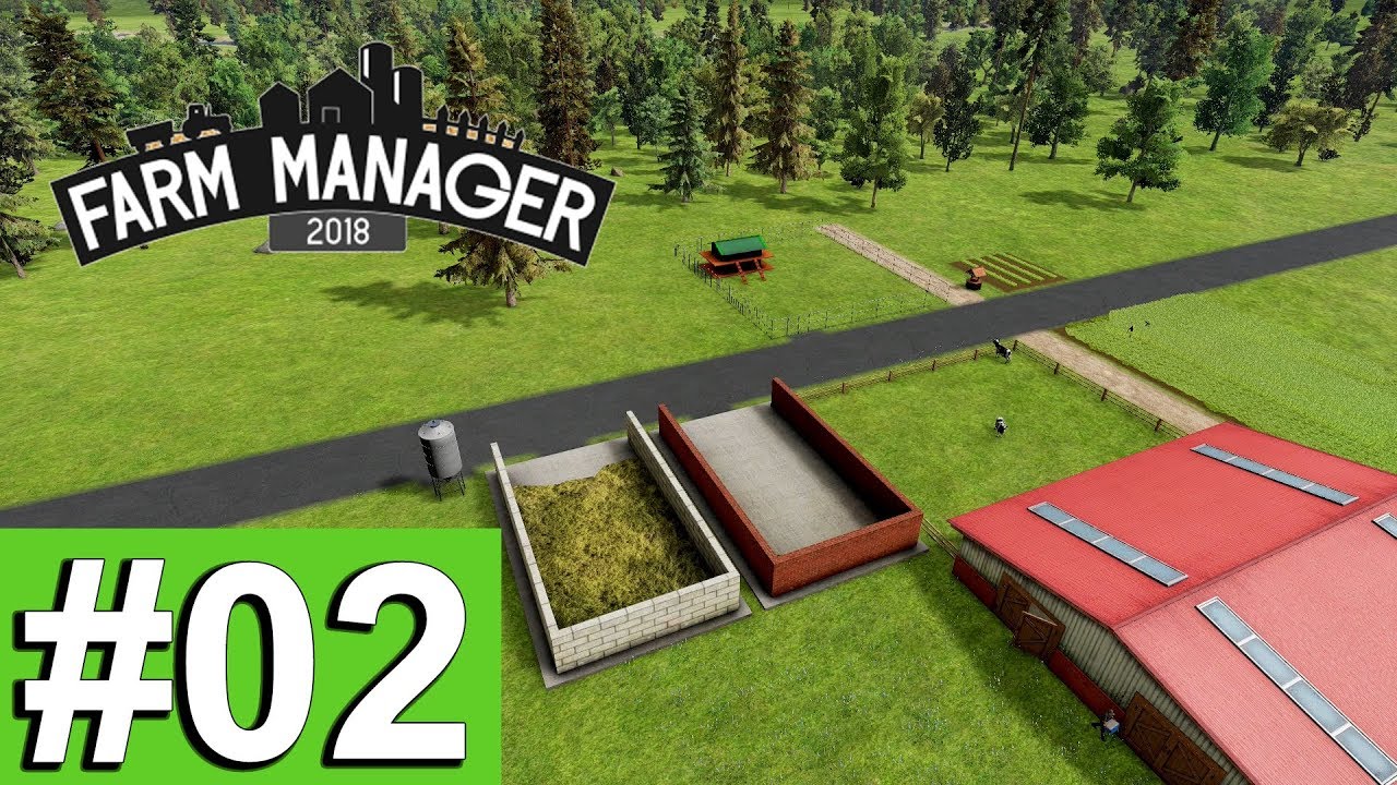 G&auml;rfutter und H&uuml;hner 🚜Let's Play Farm Manager 2018 #02 [Deutsch]