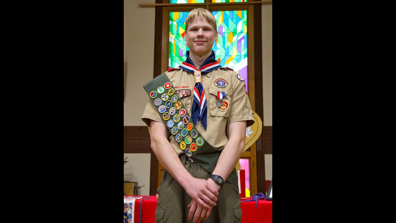 Caleb's Eagle Scout Ceremony