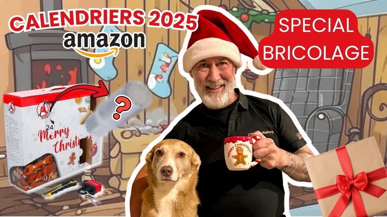 CALENDRIER DE L’AVENT AMAZON SPÉCIAL BRICOLAGE  2025🔨🔧