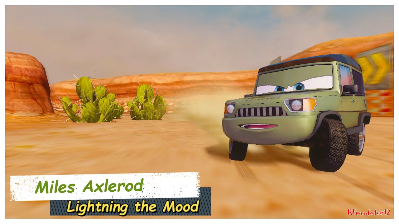 Cars 2 The Video Game | Miles Axlerod - Mission Mode | Lightning The Mood