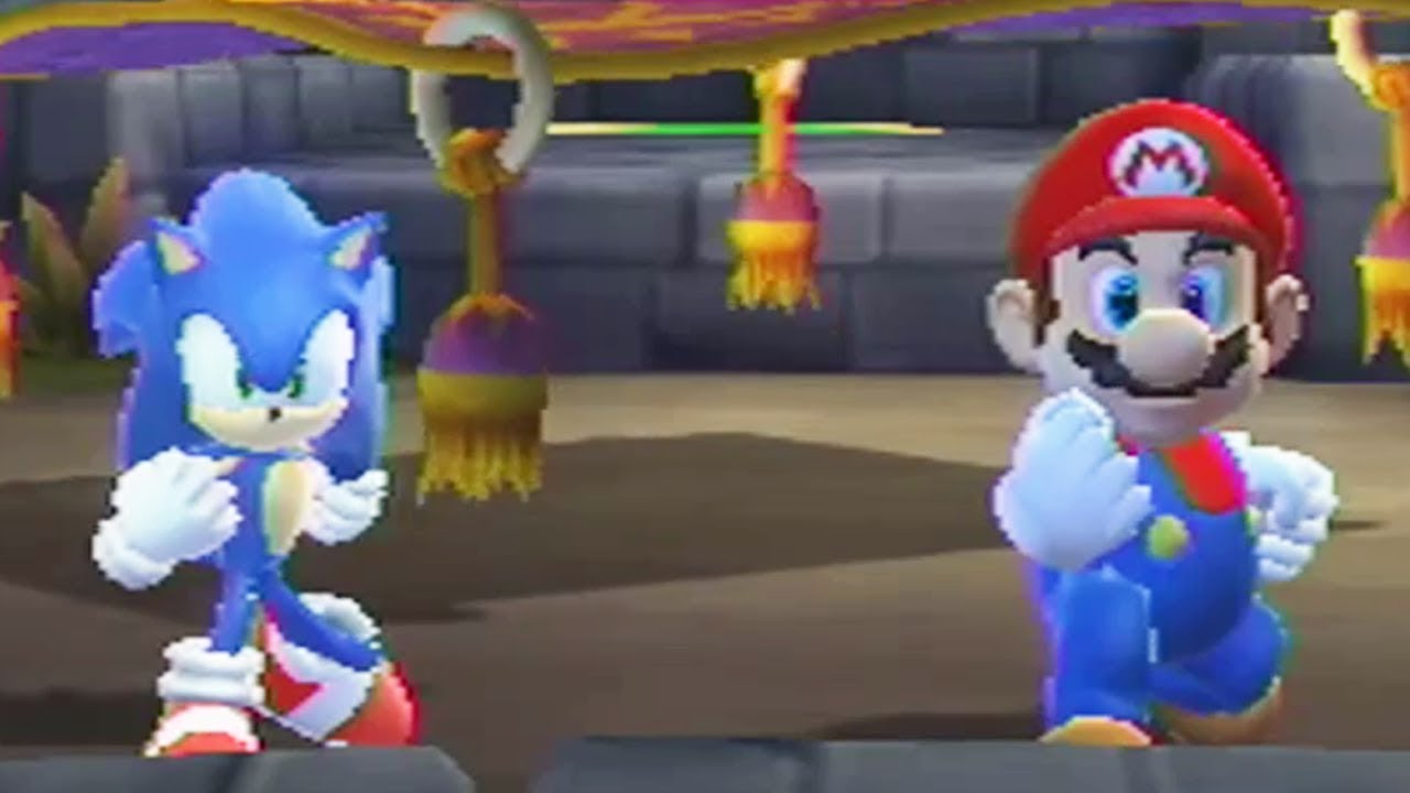 Mario Party 9 - Boo's Horror Castle - Mario VS Sonic