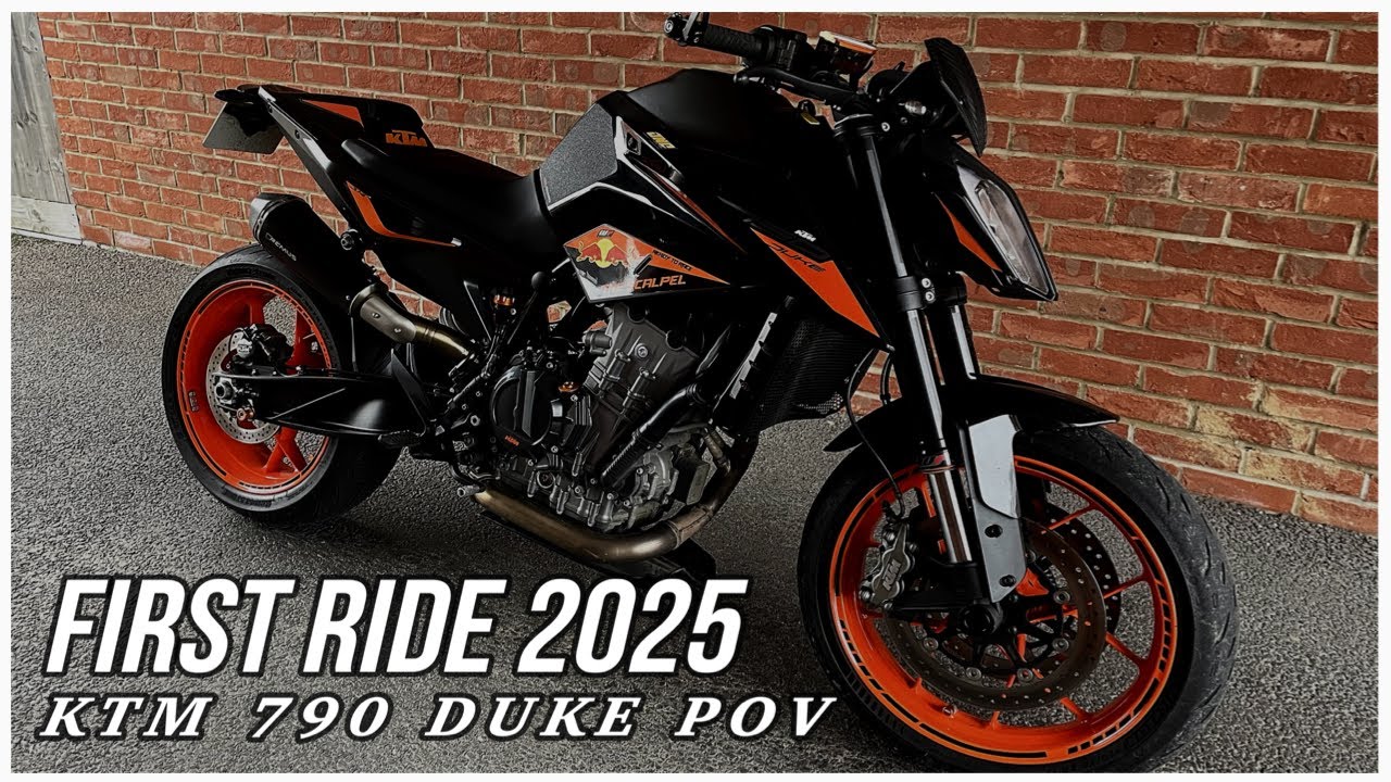 First Ride Ktm 790 Duke 2025