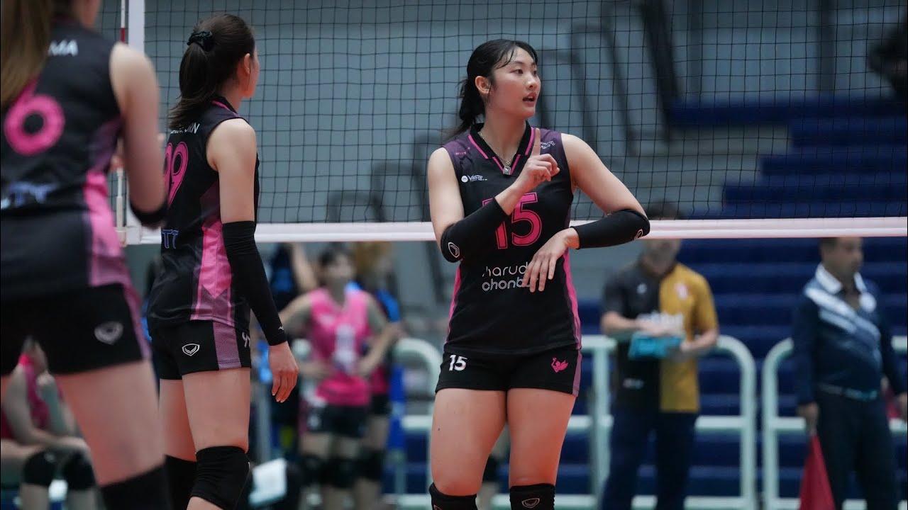 Highlight : ฮารุดอท ราชมงคลธัญบุรี วีซี  VS กาญจนบุรี พาวเวอร์ วอลเลย์บอลคลับ