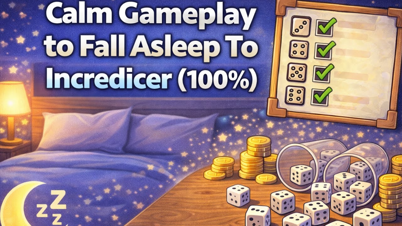 Calm Gameplay to Fall Asleep To | Incredicer (100%)