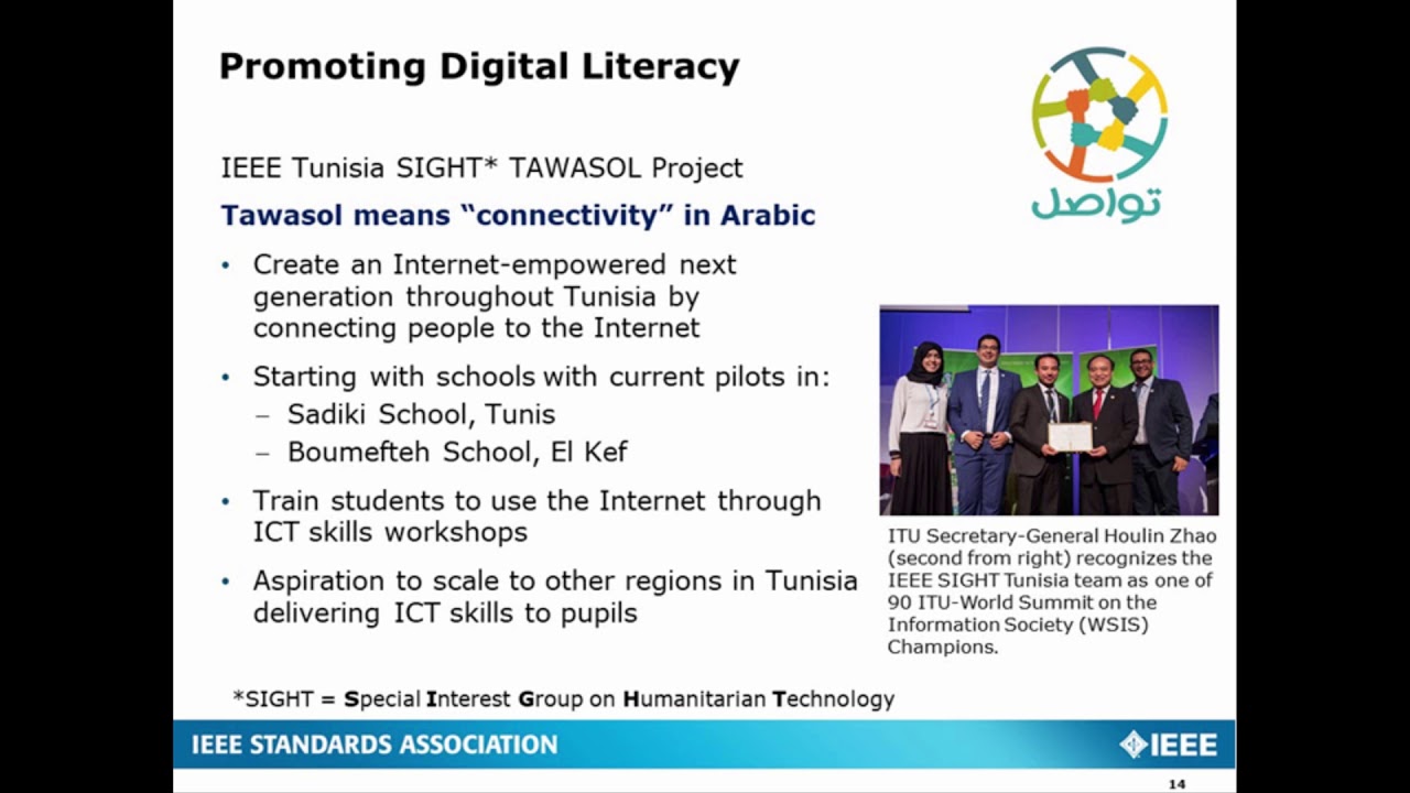 NEPAD and IEEE SA Webinar: How Standards Advance Technology for Humanity
