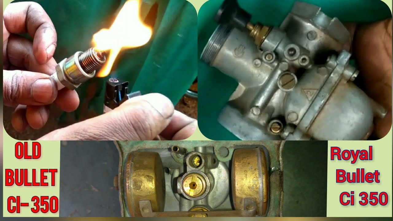 Royal Enfield bullet carburetor old cleaning