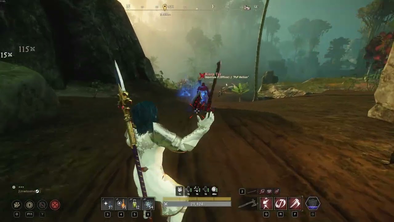 FFA 1vImperiumX New World Aeternum Spear Hatchet
