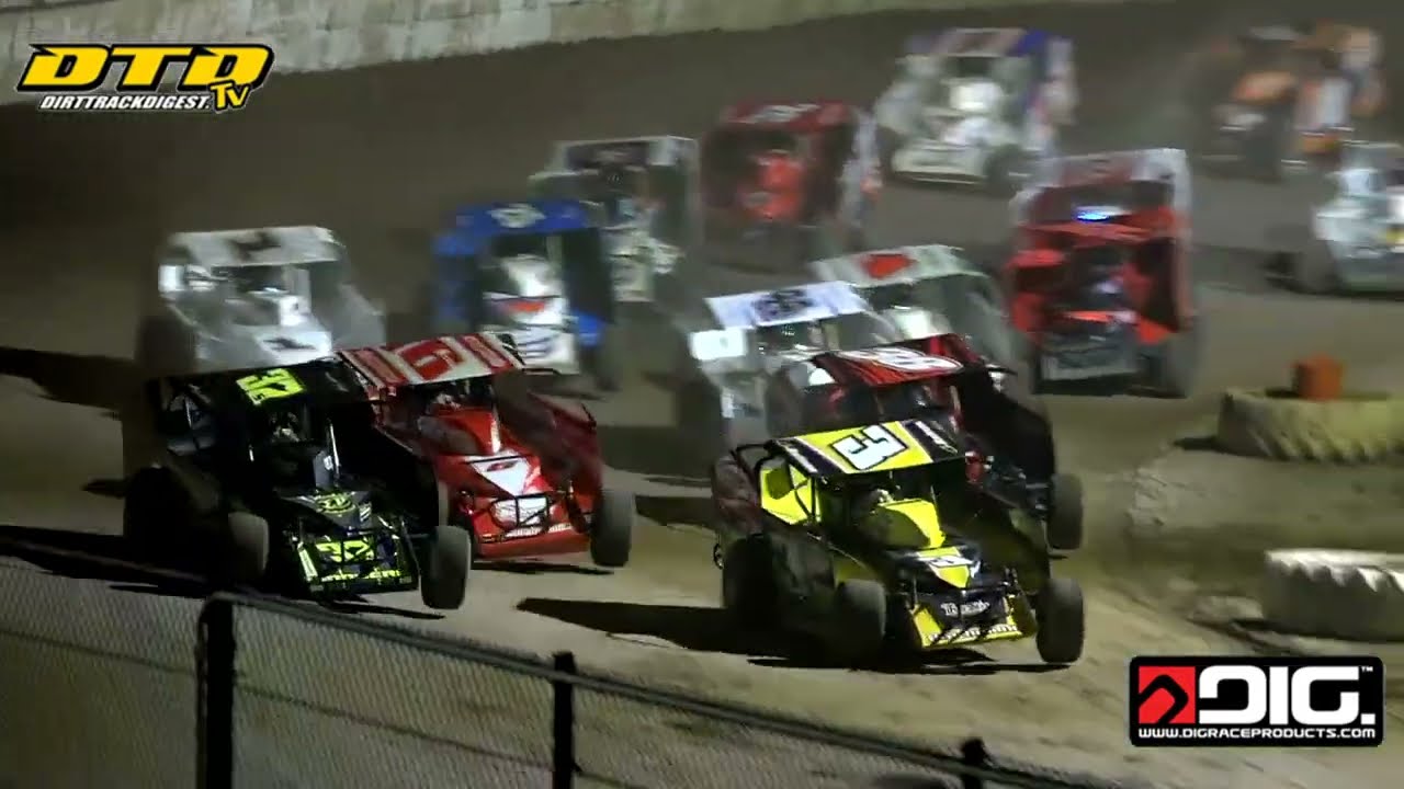 Ransomville Speedway | DIRTcar 358 Modified Feature Highlights | 5/10/24