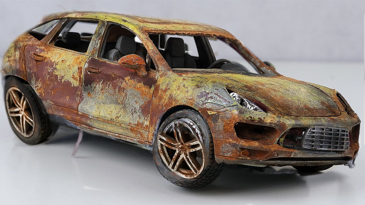 Restoration Abandoned Porsche Cayenne SUV