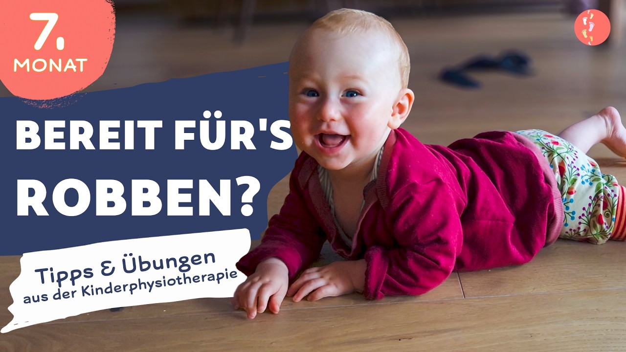 Dein Baby im 7. Monat I Wichtige Meilensteine & einfache Übungen