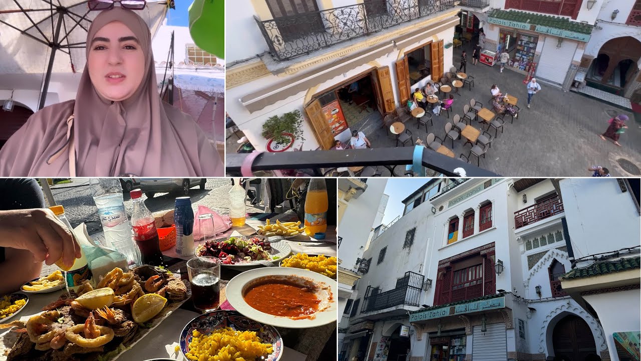 جبتها حتى العندكم أجواء المدينة القديمة في طنجة💫