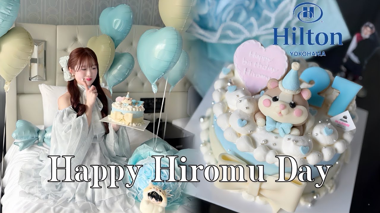 【INI髙塚大夢】ホビ垢ヲタクの生誕祭Vlog🐹🎂🩵