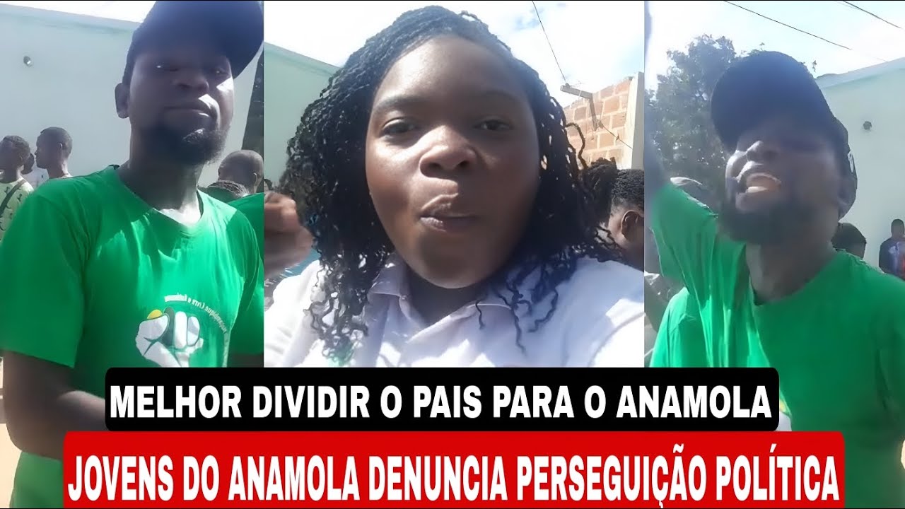 JOVENS DO ANAMOLA DIZEM CHEGA A PERSEGUIÇÃO POLÍTICA 
