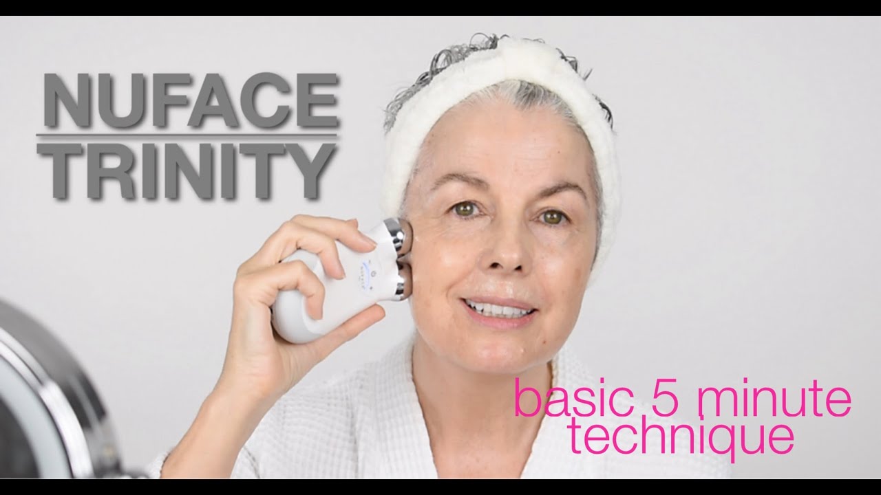 NuFACE Trinity - Basic 5 Minute technique and review by Kerry-lou