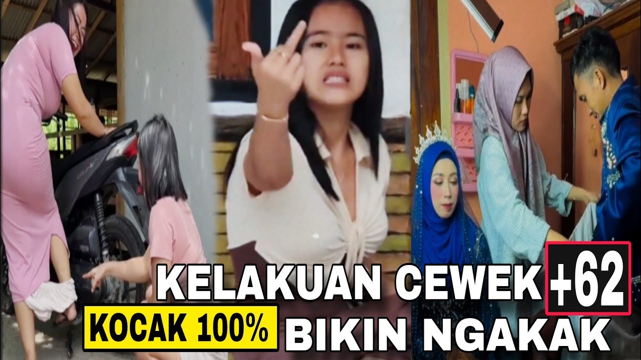 INILAH KELAKUAN CEWEK +62 KOCAKNYA BIKIN NGAKAK‼️KUMPULAN VIDEO LUCU  TERBARU 2025
