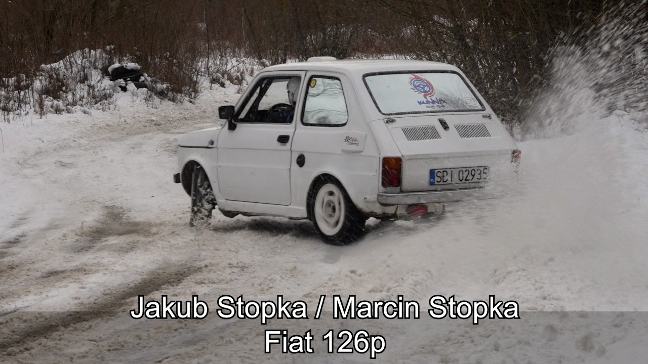 short Jakub Stopka / Marcin Stopka - Fiat 126p | Trening Rally Park Kaczyce