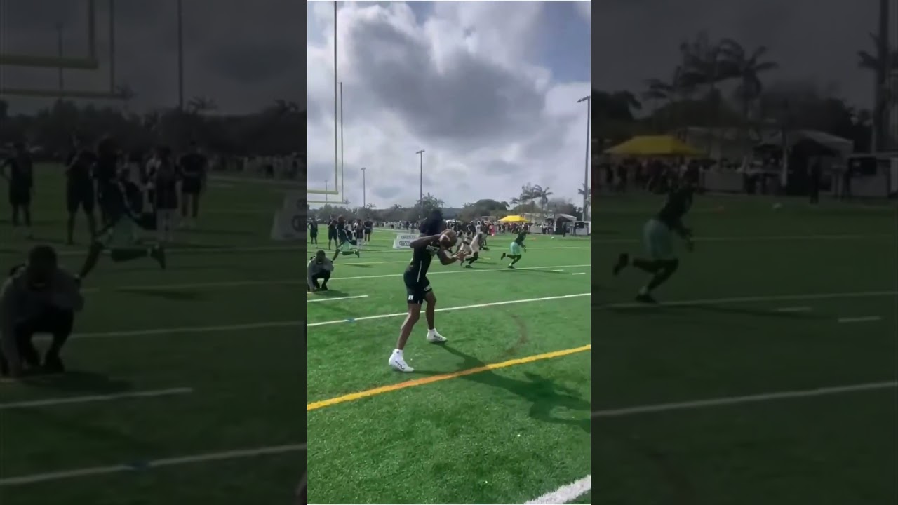 2026 Miami QB commit Dereon Coleman at Battle Miami 