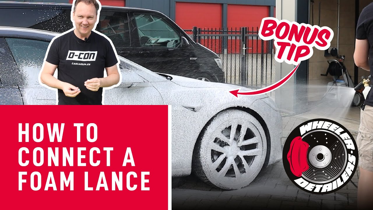 CONNECT A FOAM LANCE TO A PRESSURE WASHER | THE VIDEO WITH ALL ANSWERS