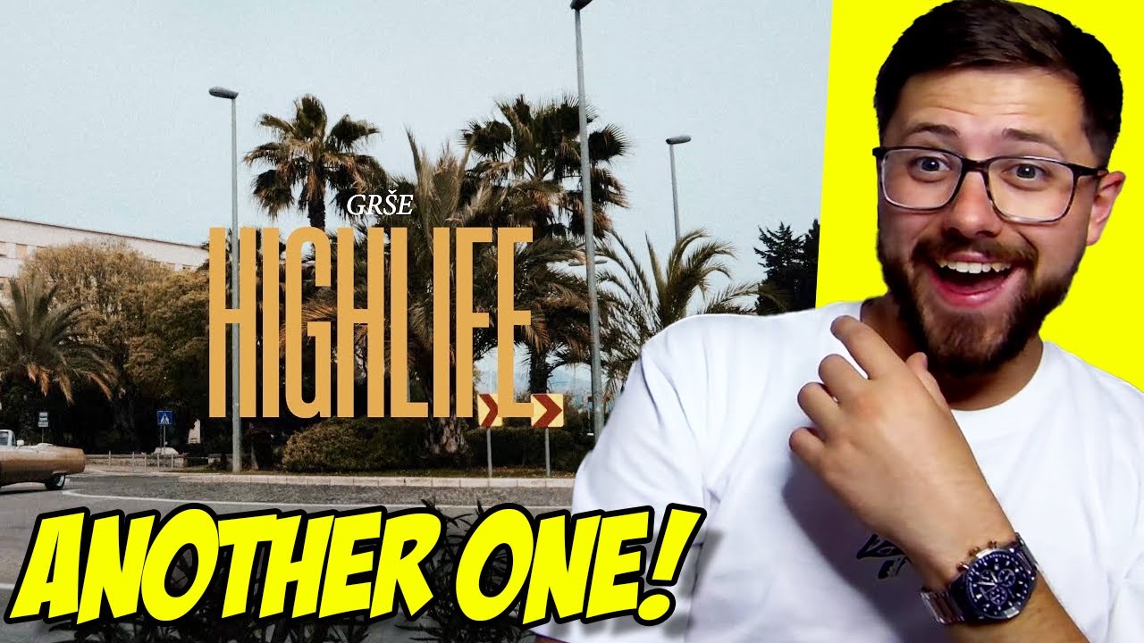 ENGLISH GUY REACTS TO BALKAN RAP | GRŠE - HIGHLIFE (OFFICIAL VIDEO)