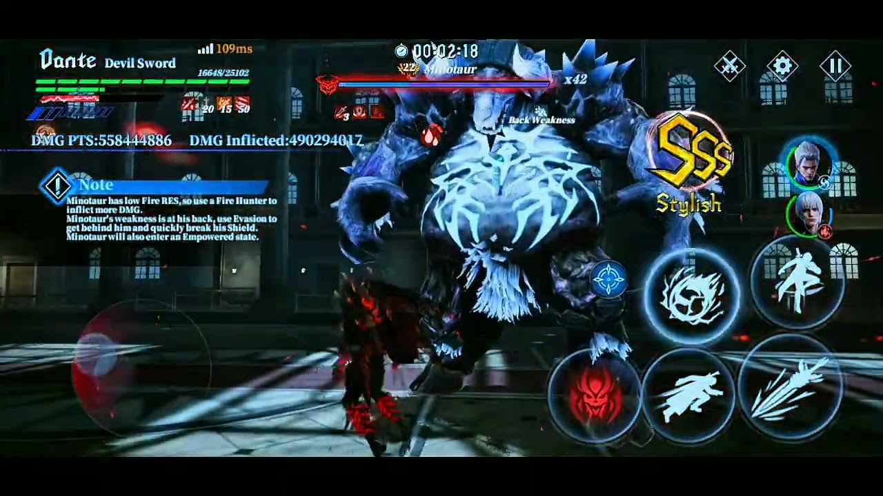DS DC BT | The Chose One Dante DS Takedown Minotaur | Devil May Cry Peak of Combat | ASIA