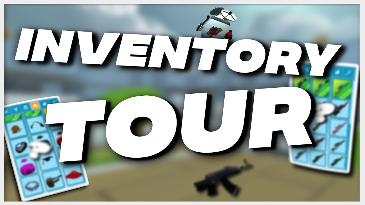 NINJA WHO?'S INVENTORY TOUR | SHELL SHOCKERS