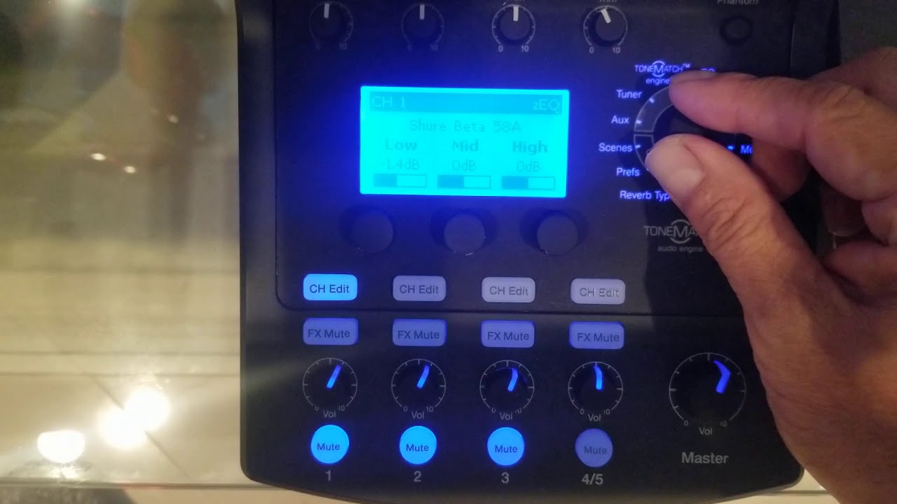 2020 - Bose Tonematch setup for home karaoke .