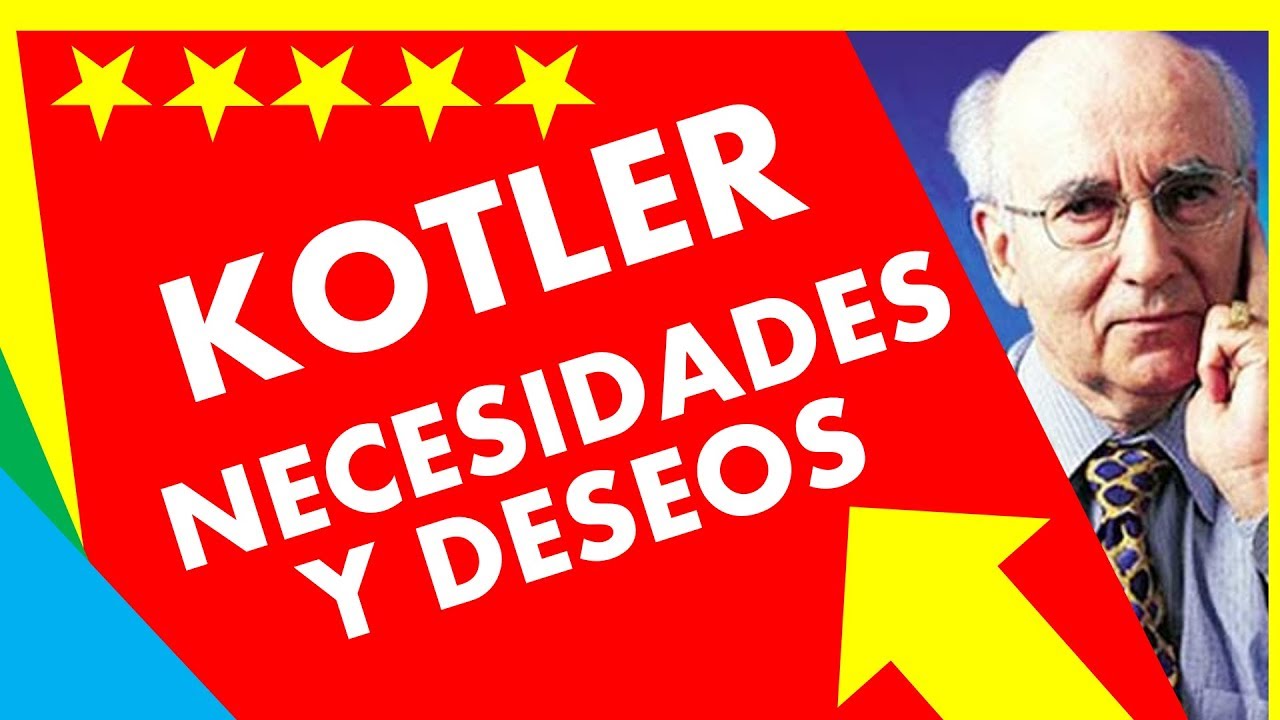KOTLER CAP&Iacute;TULO 1 😊 (1.3) &iquest;Qu&eacute; son las NECESIDADES Y DESEOS en MARKETING? | Libro Kotler Resumen