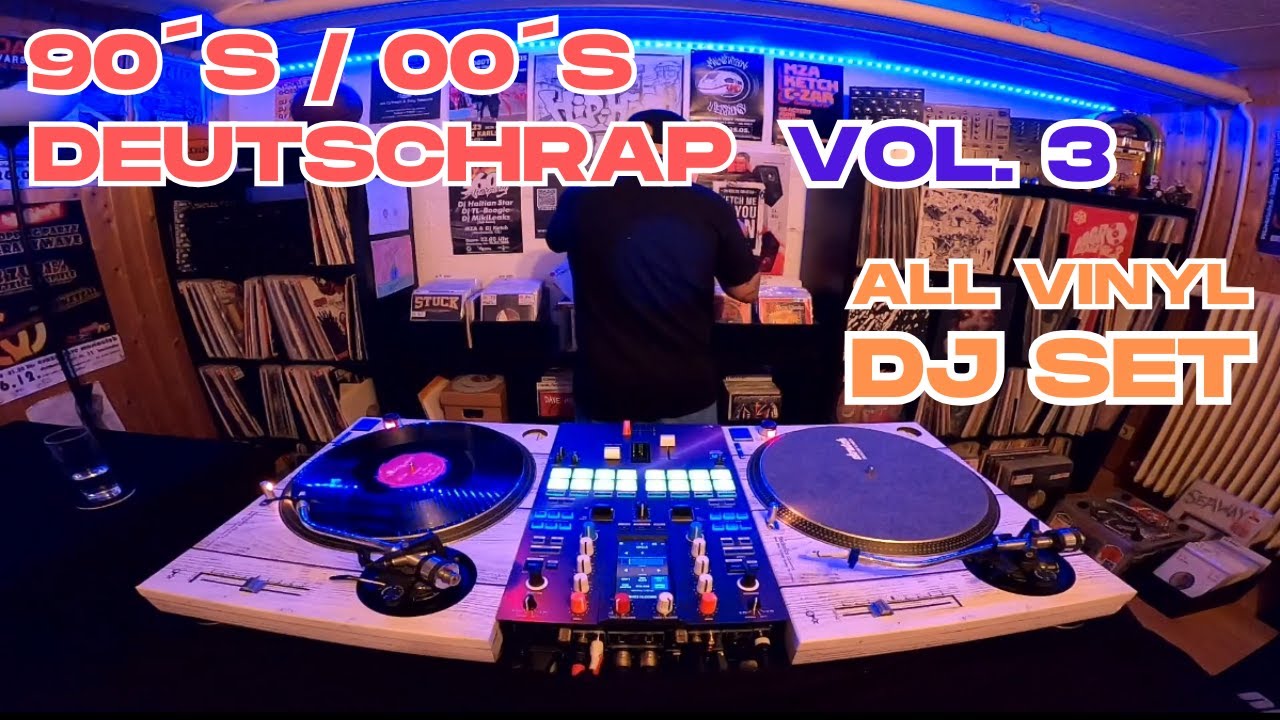 ALL VINYL // 90s 00s DeutschRap Vol. 3 // German Hip Hop