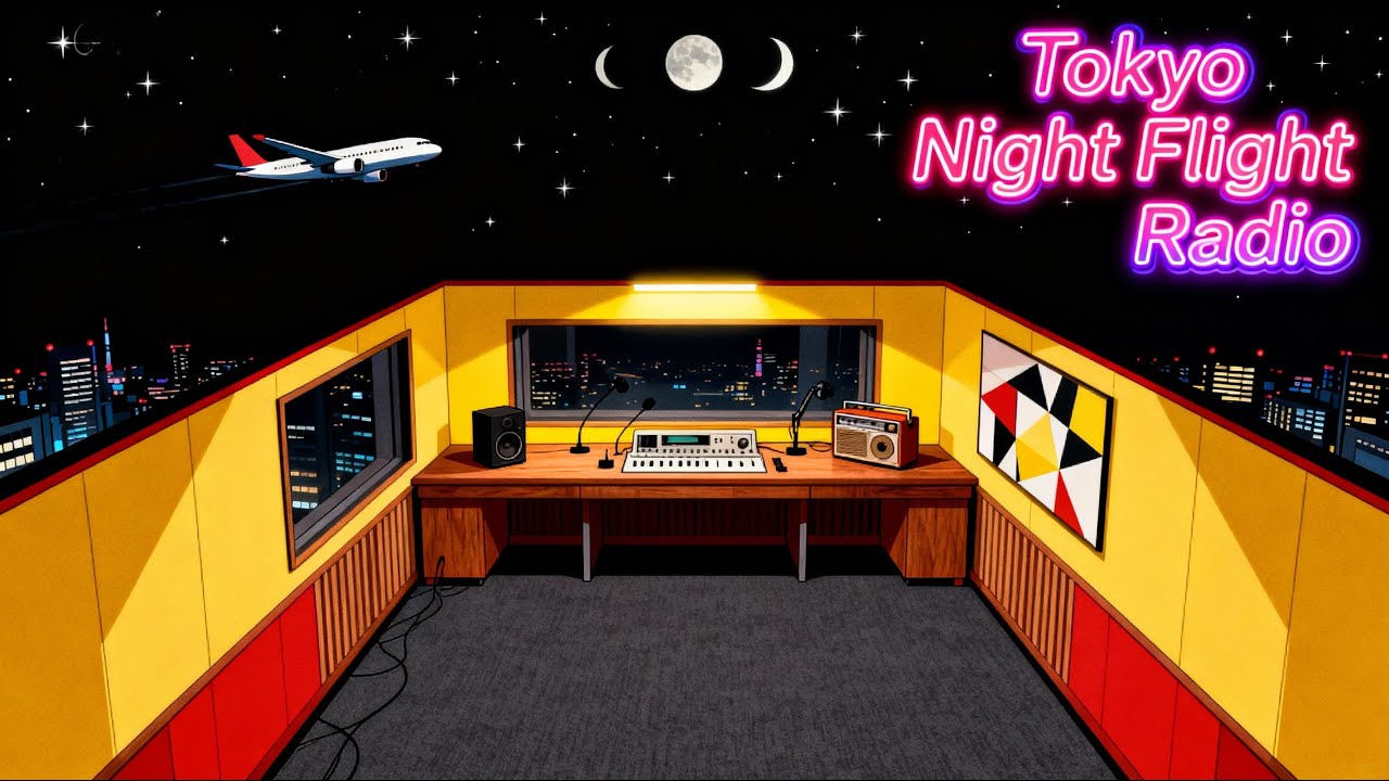 # 138 Tokyo Night Flight Radio | Lo-fi World Fusion Grooves | Cross-Cultural Soundscape