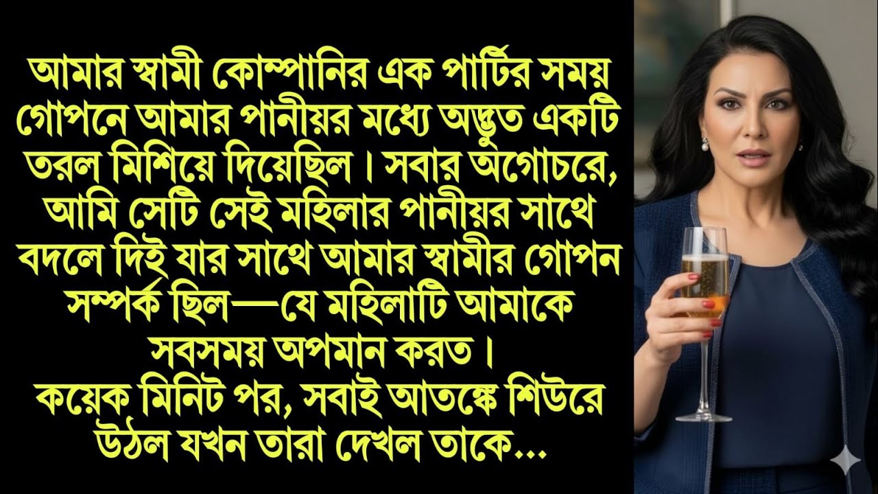 বিশ্বাসঘাতক স্বামী ও প্রেমিকার করুণ পরিণতি: এক মহিলার বুদ্ধিমত্তার অবিশ্বাস্য কাহিনী...