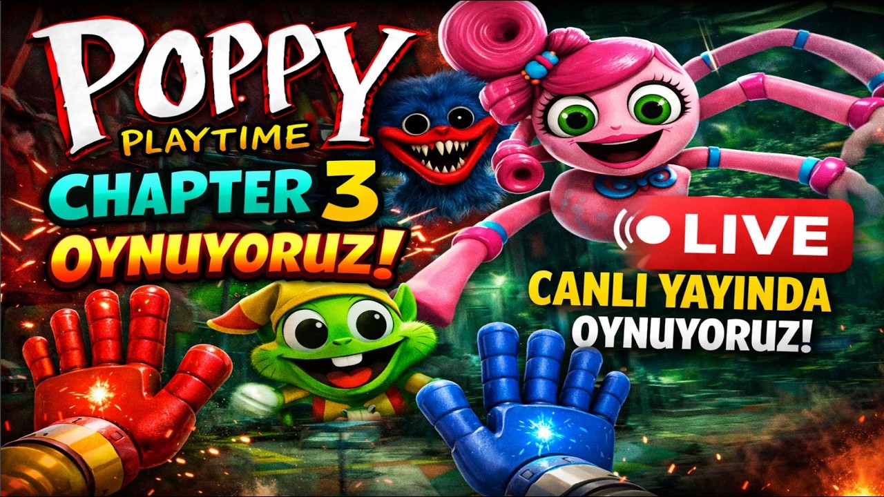 POPPY PLAYTİME CHAPTER 3 | 4 OYNUYORUZ | #shorts #shortvideo