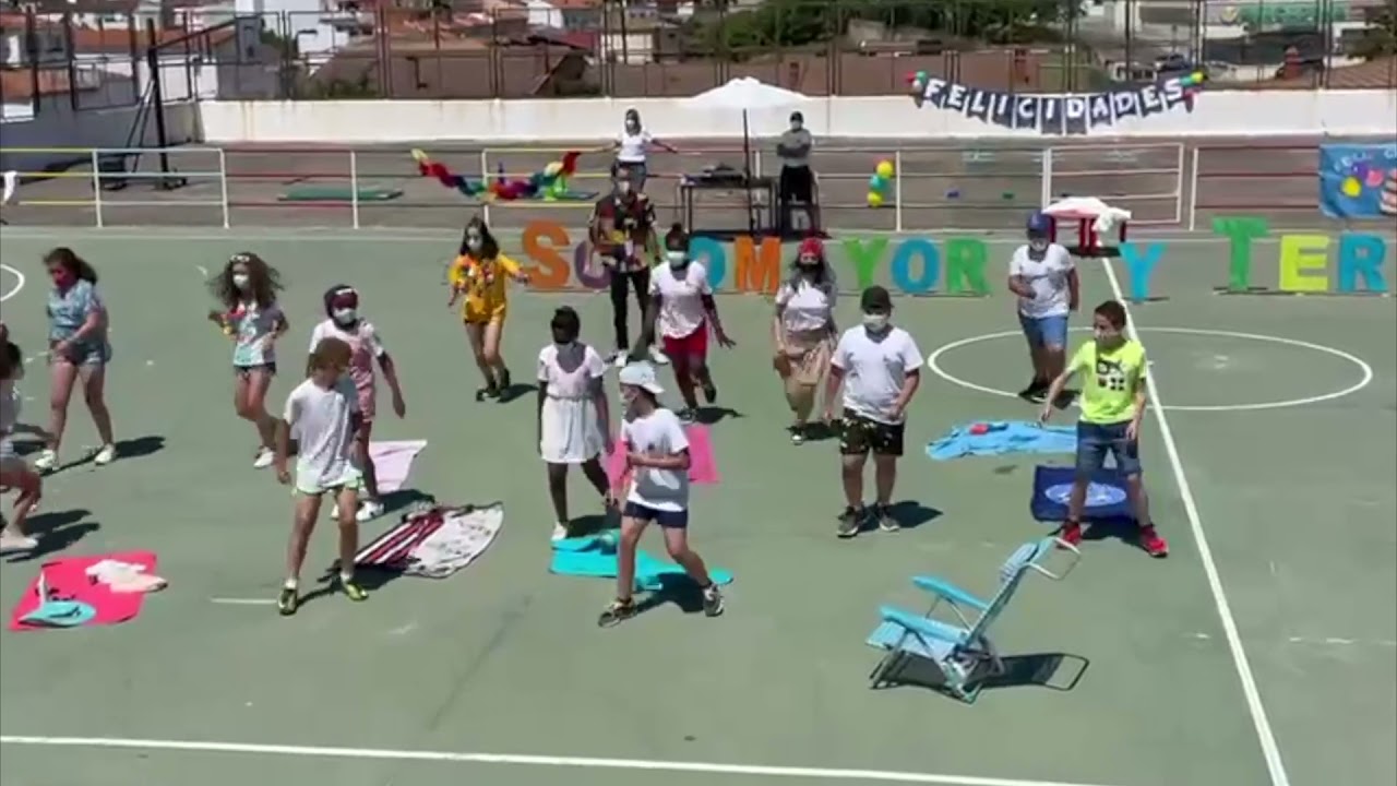 COREOGRAFÍA ALUMNOS 5º DÍA DEL CENTRO. CEIP SOTOMAYOR Y TERRAZAS.