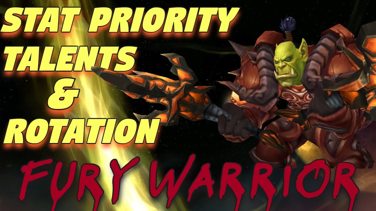 TBC Fury Warrior PvE QUICK Guide! | Stat Priority, Talents, and Single Target Rotation!