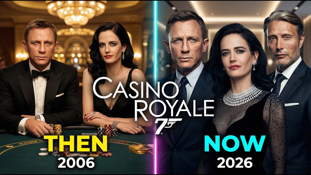 Casino Royale (2006) Cast: Then and Now (2026) | James Bond Actors Transformation