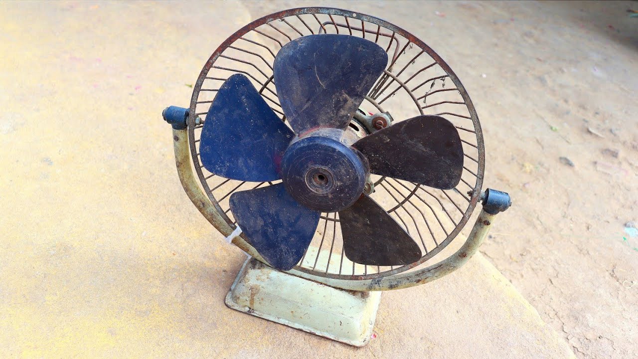 3 Awesome uses of old table fan