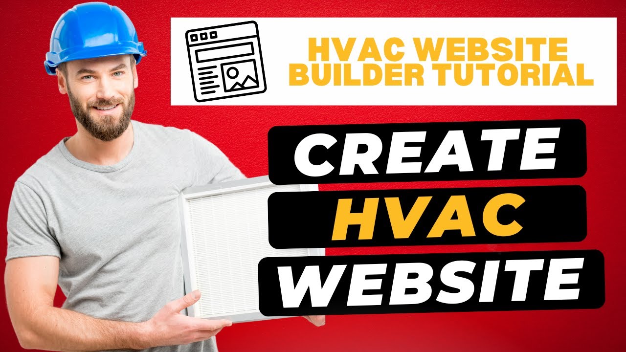 How To Create An HVAC Website 🔥 - HVAC Website Builder Tutorial!